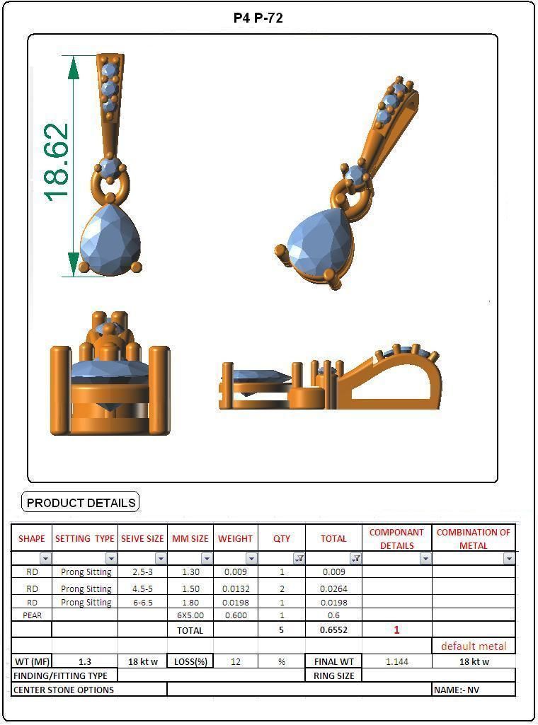 Pendant - 74 3D print model_4