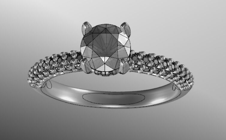 Ring ak10 3D print model_13