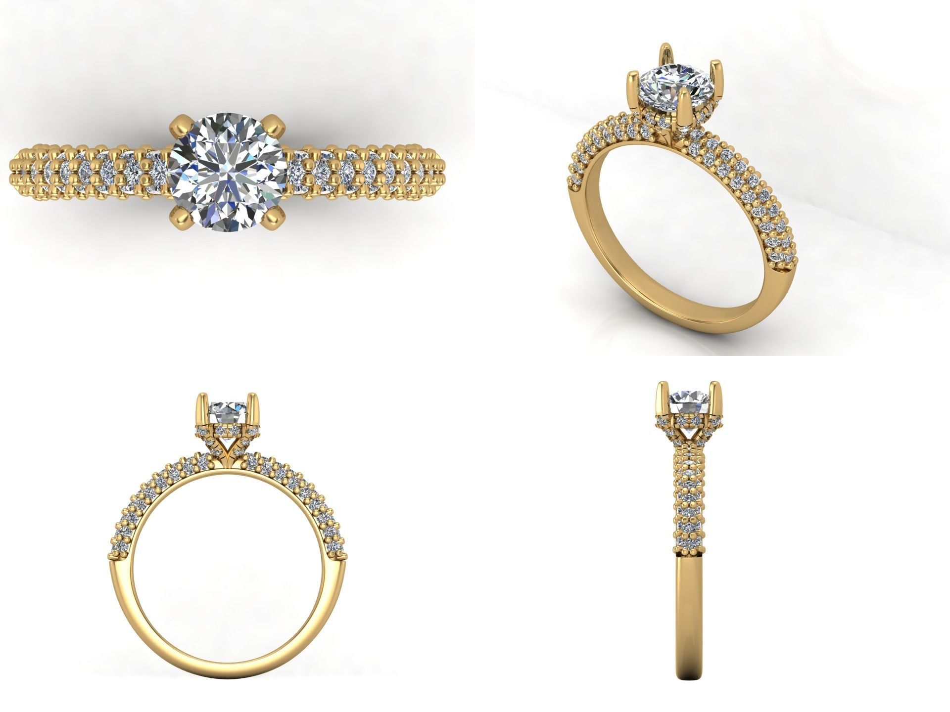 Ring ak10 3D print model_5