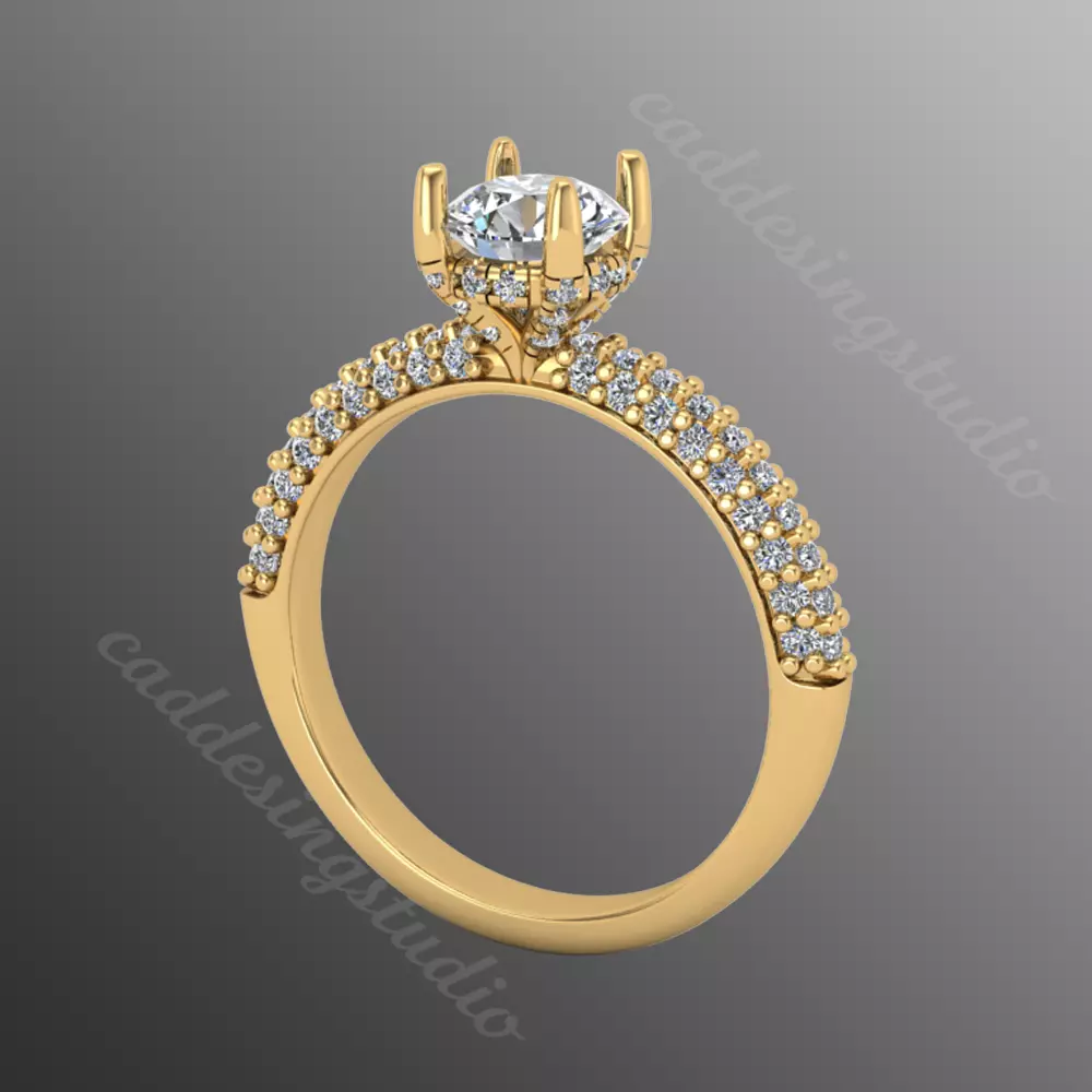 Ring ak10 3D print model_0