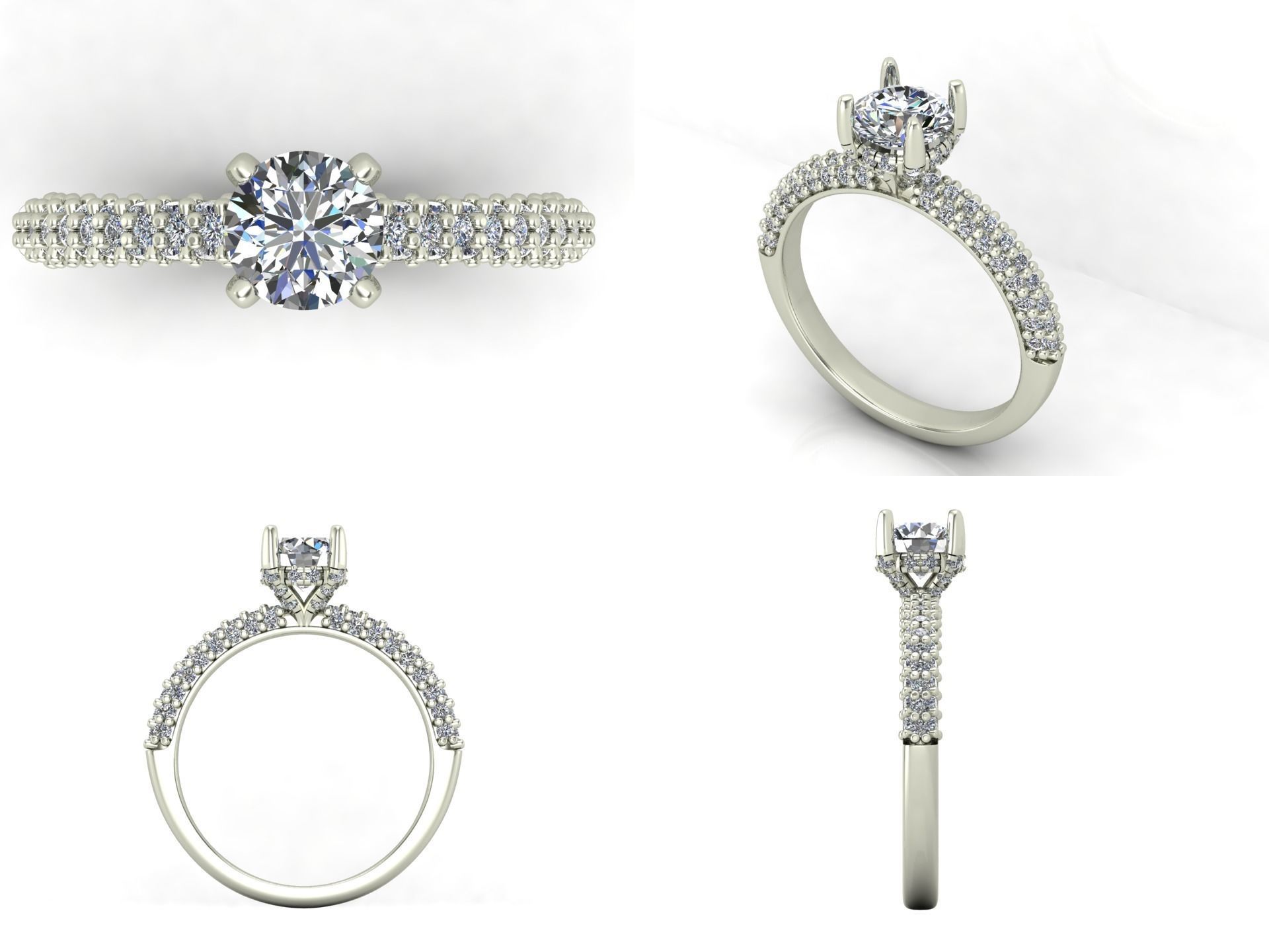 Ring ak10 3D print model_4