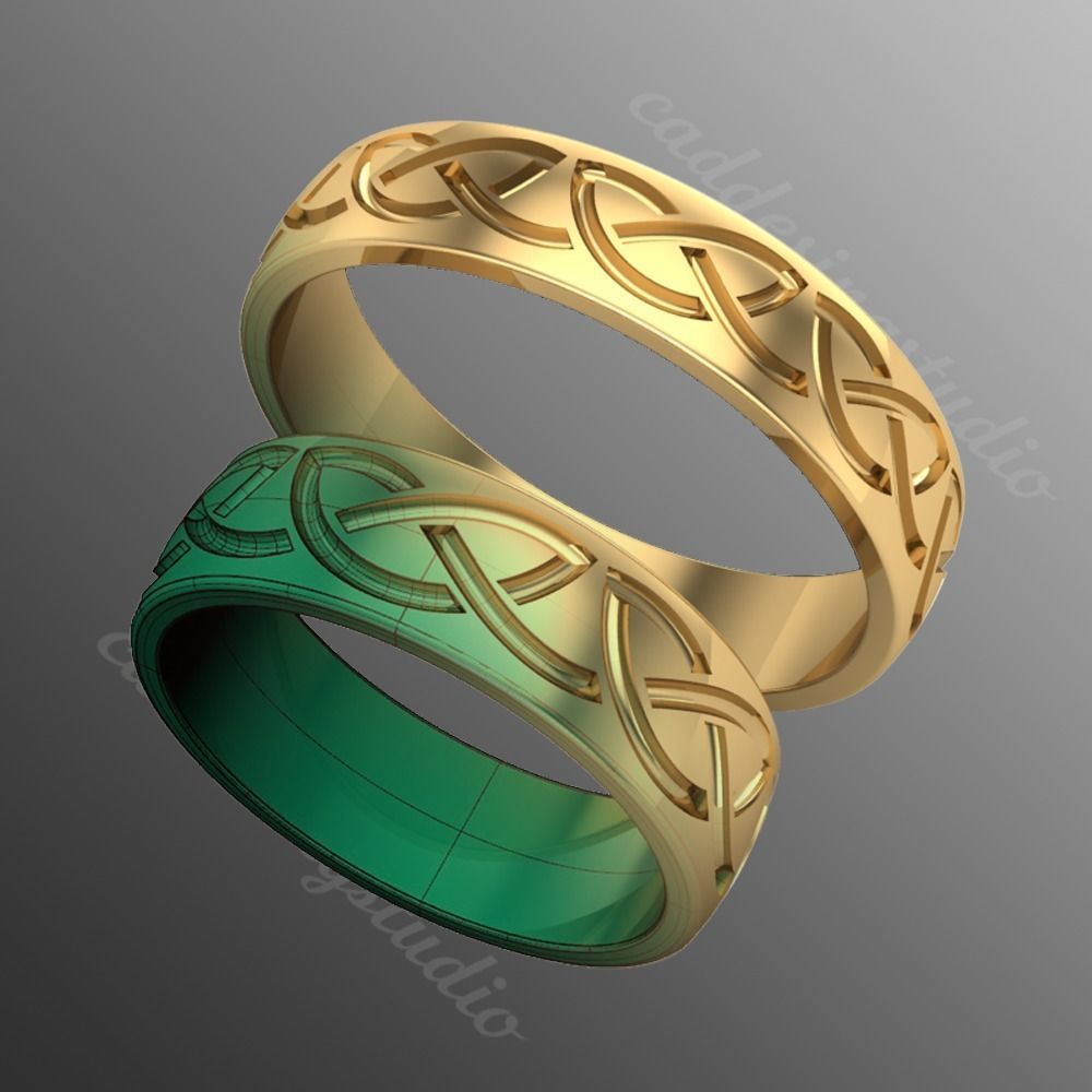 Ring od136 3D print model_2