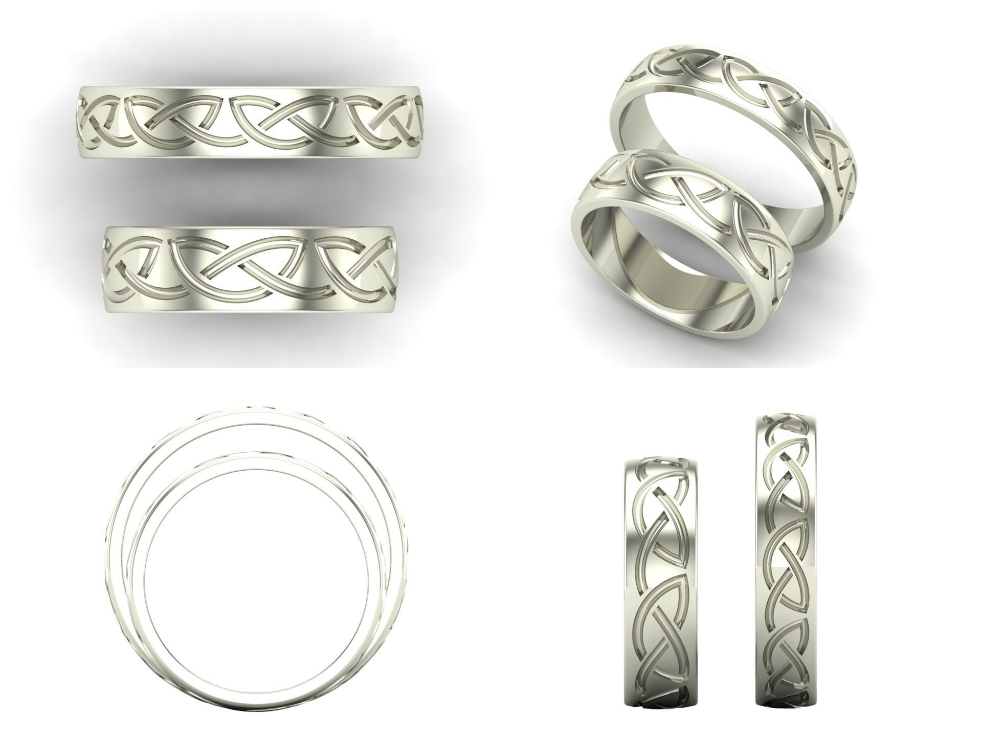 Ring od136 3D print model_4