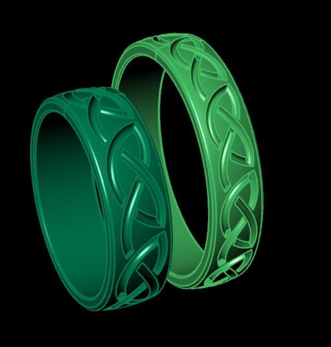 Ring od136 3D print model_8