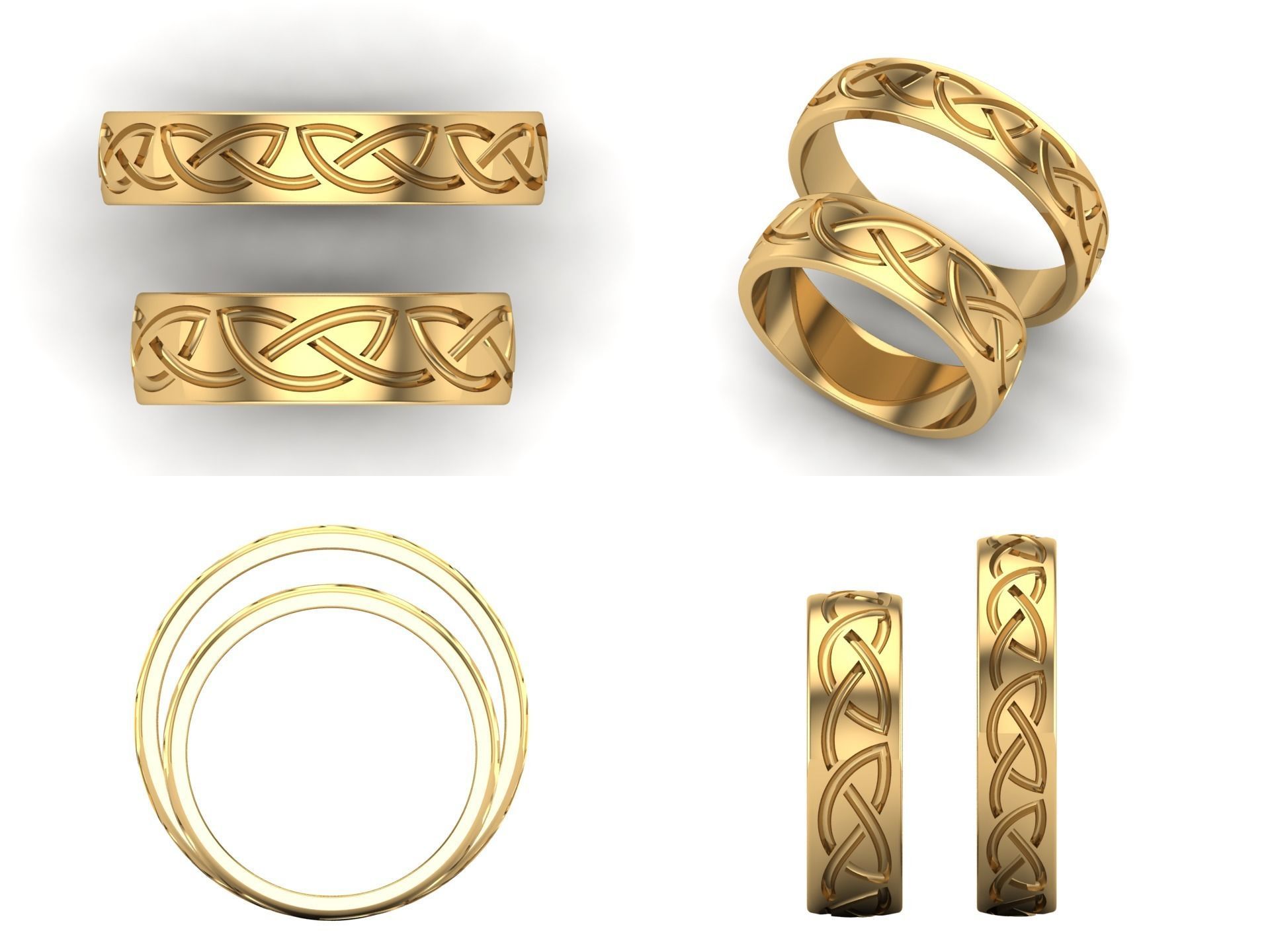 Ring od136 3D print model_5