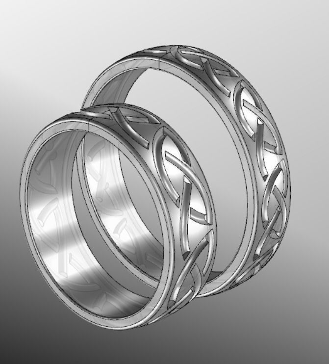 Ring od136 3D print model_12