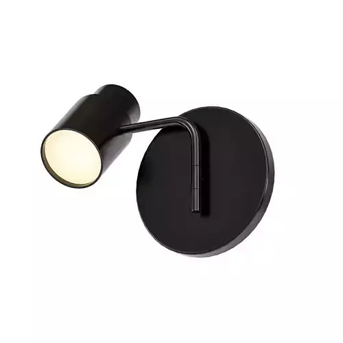 Reel K wall light with shade