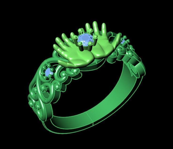 Ring 138 3D print model_12