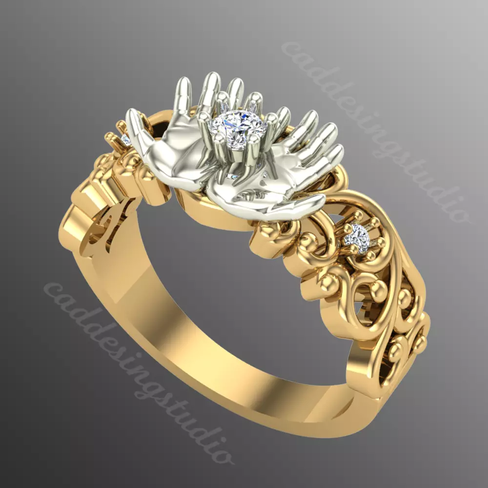 Ring 138 3D print model_0
