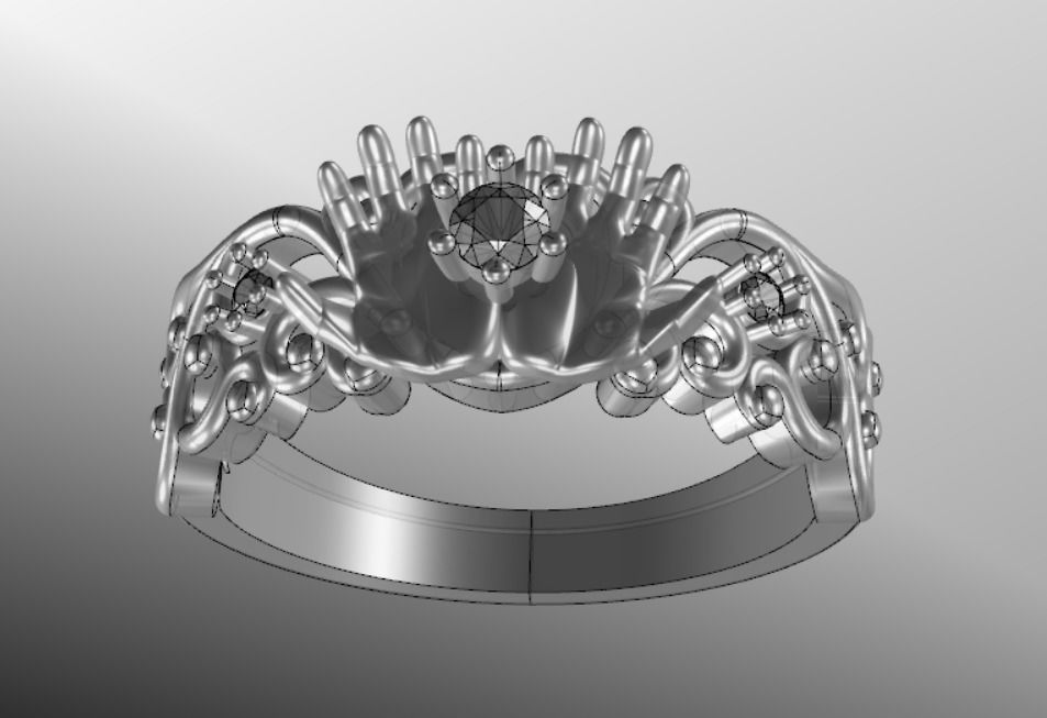 Ring 138 3D print model_13
