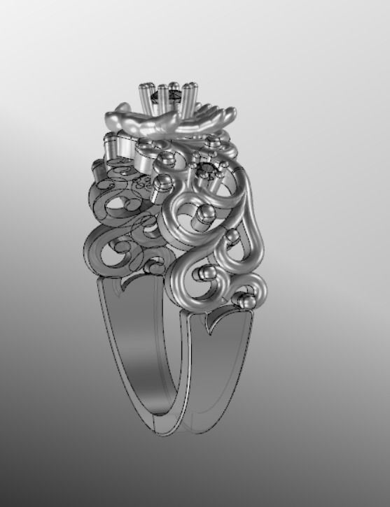 Ring 138 3D print model_14