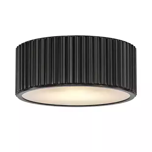 MODERN RIBBED CEILING LIGHT