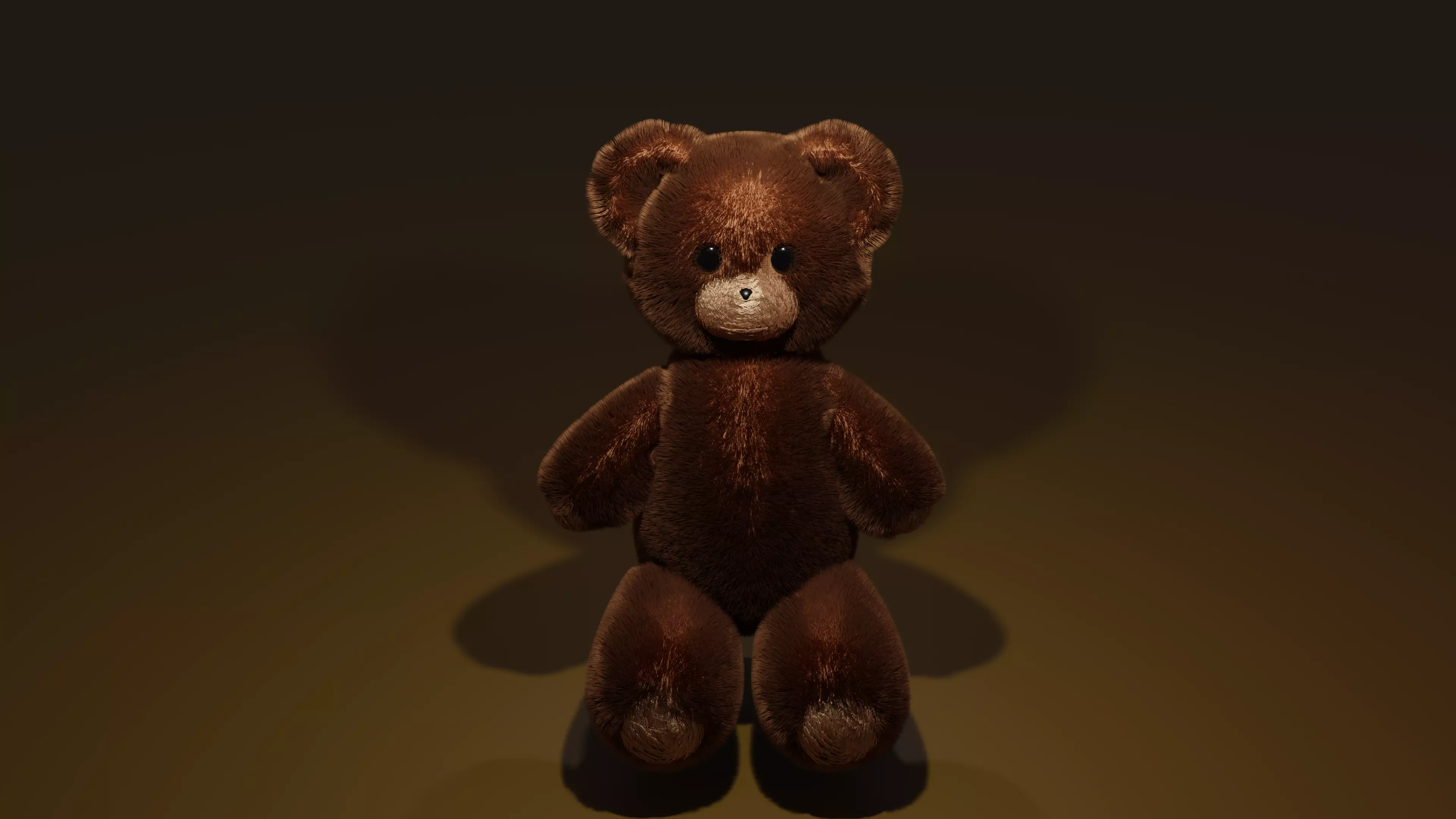 Bear1 teddy bear 3D model_0
