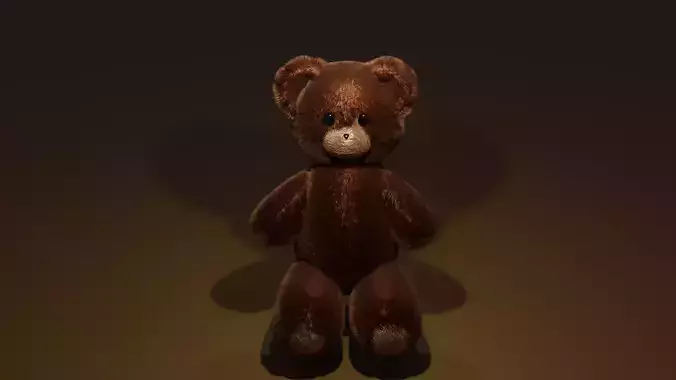 Bear1 teddy bear 3D model