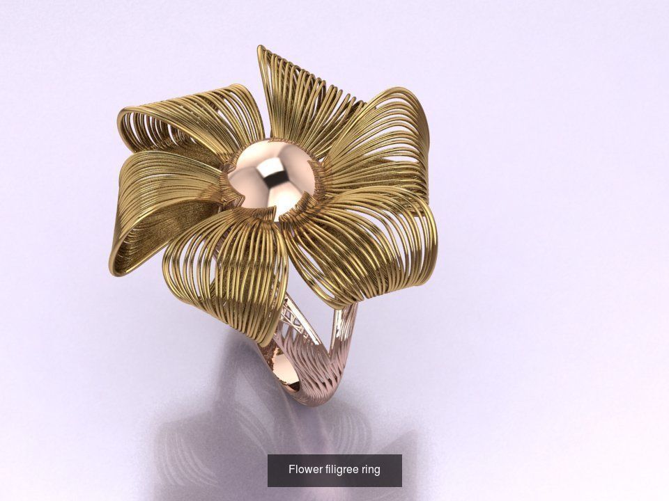 Mega filigree ring collection _67