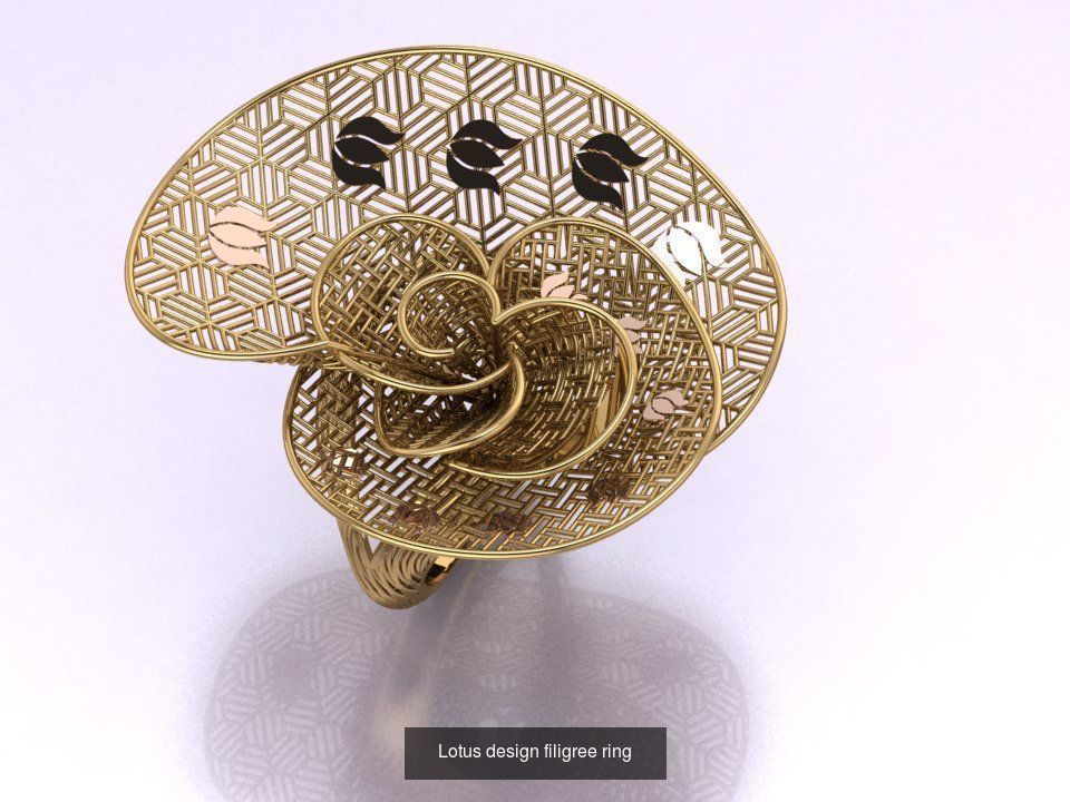 Mega filigree ring collection _19