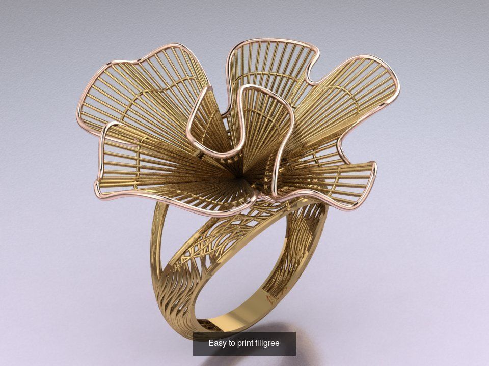 Mega filigree ring collection _75