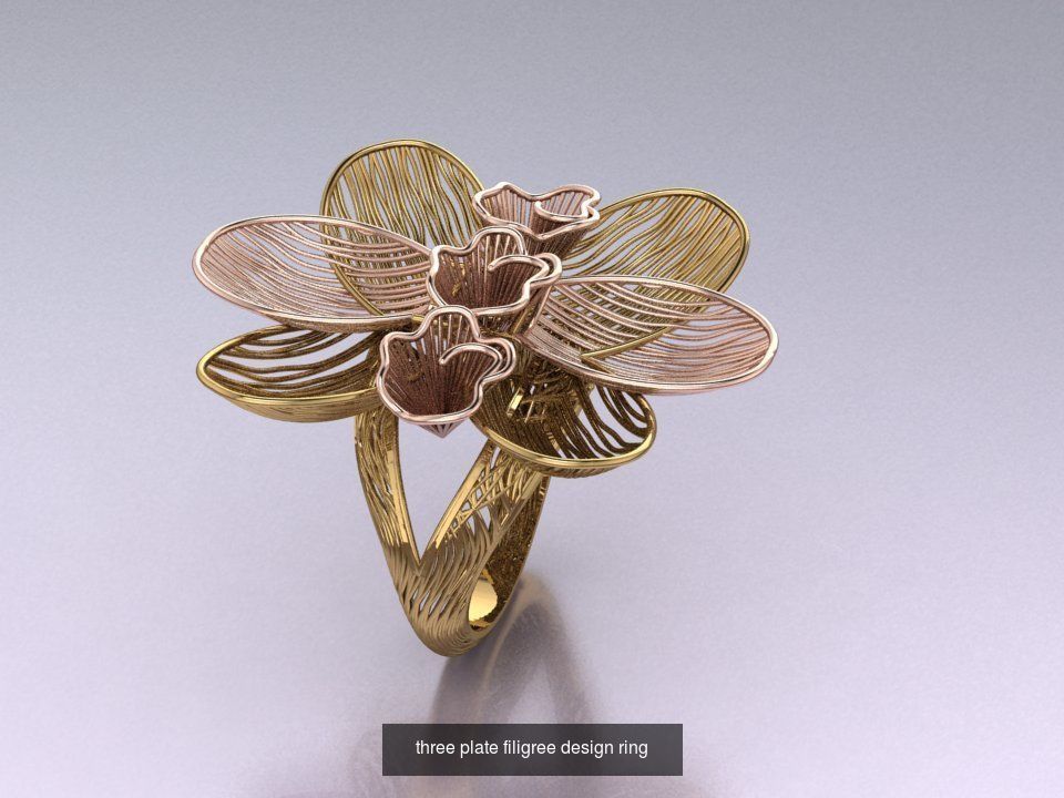 Mega filigree ring collection _70