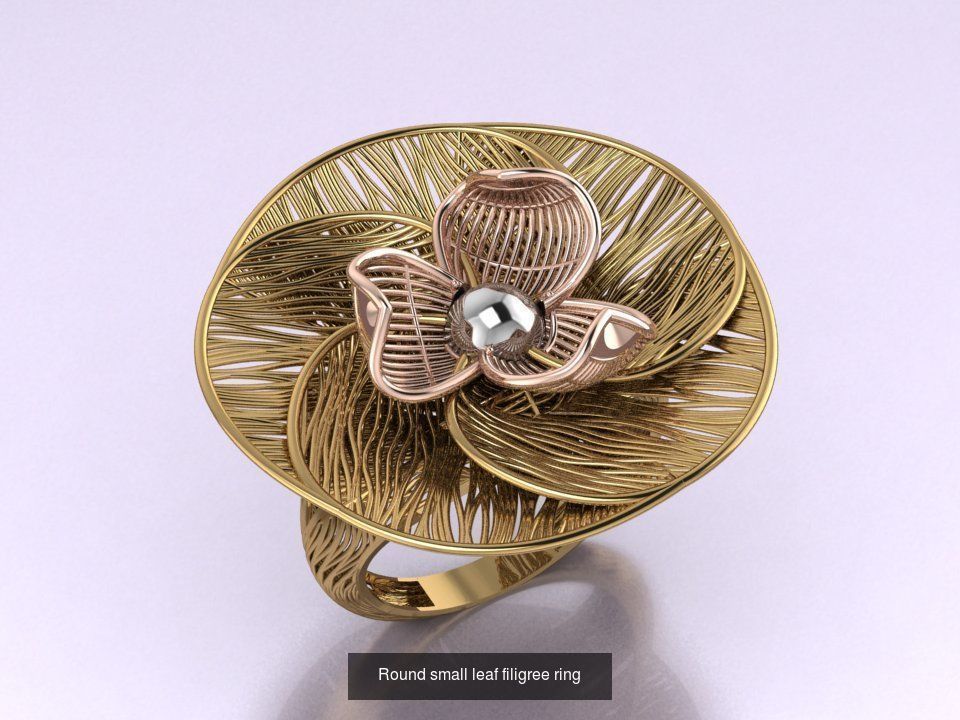 Mega filigree ring collection _30