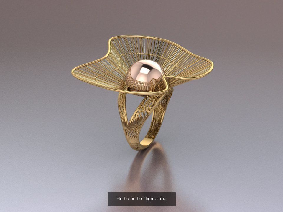 Mega filigree ring collection _71