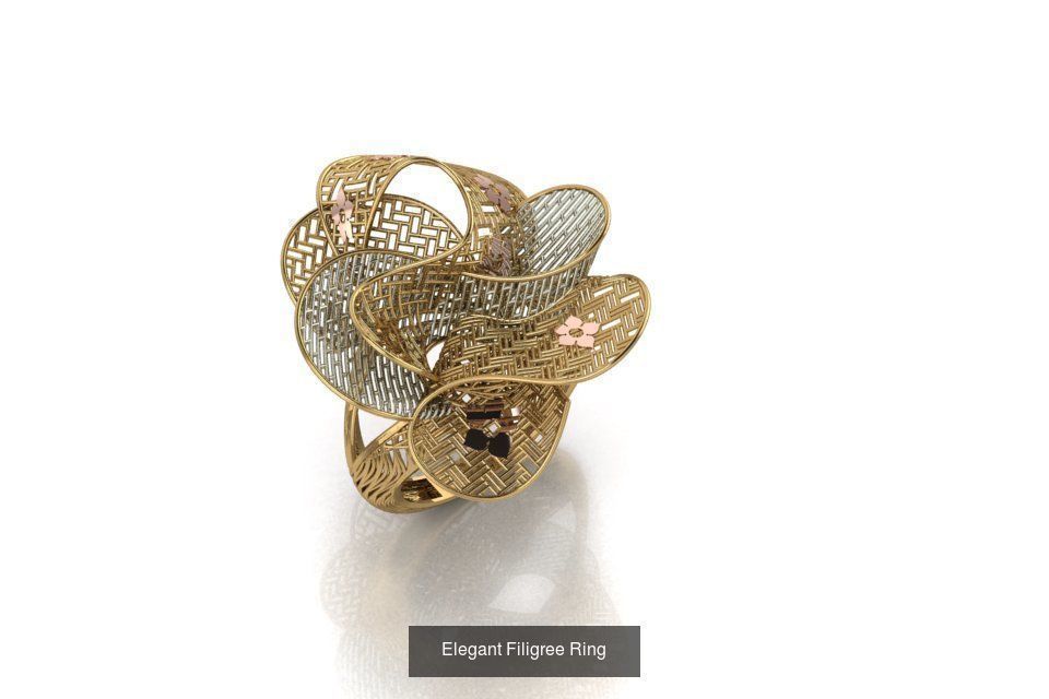 Mega filigree ring collection _11