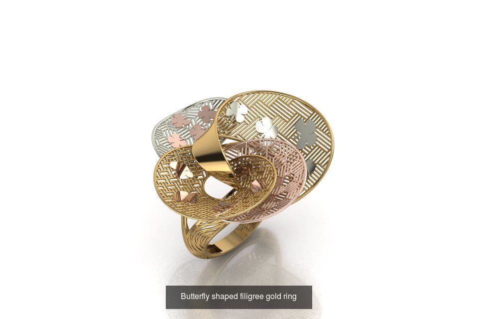 Mega filigree ring collection _14