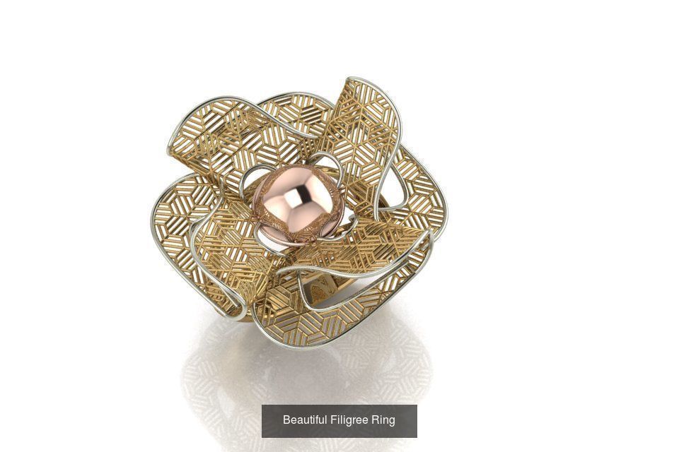 Mega filigree ring collection _10