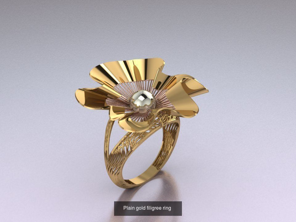 Mega filigree ring collection _73