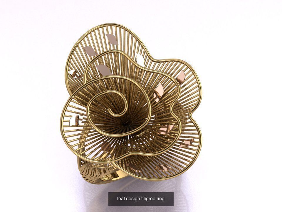 Mega filigree ring collection _21