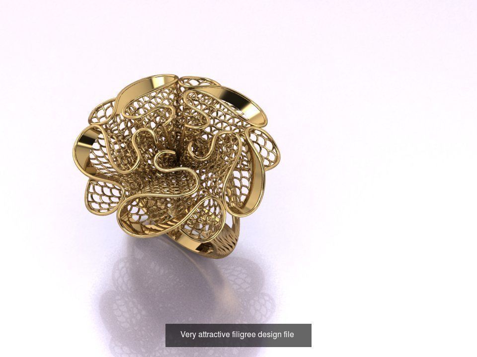 Mega filigree ring collection _16