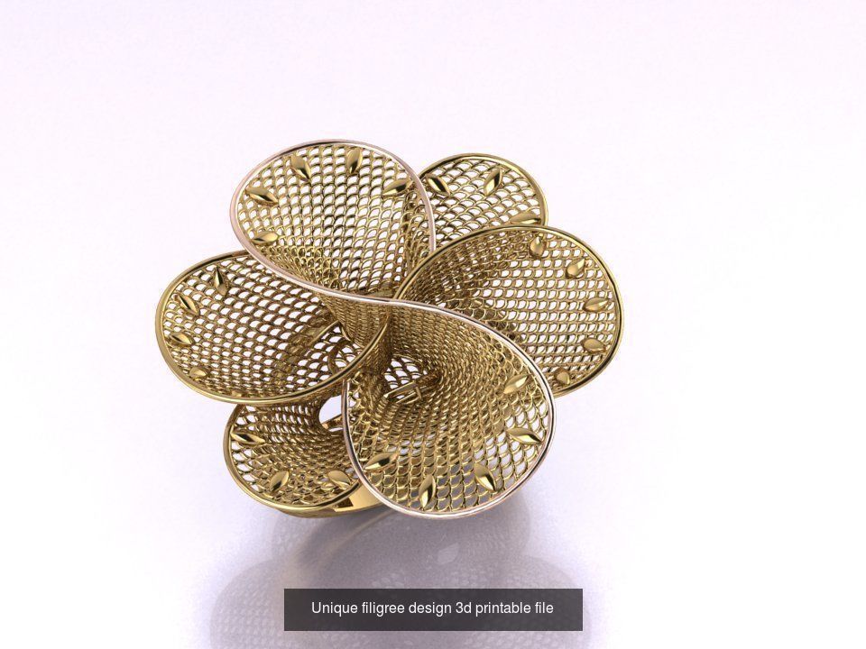 Mega filigree ring collection _22