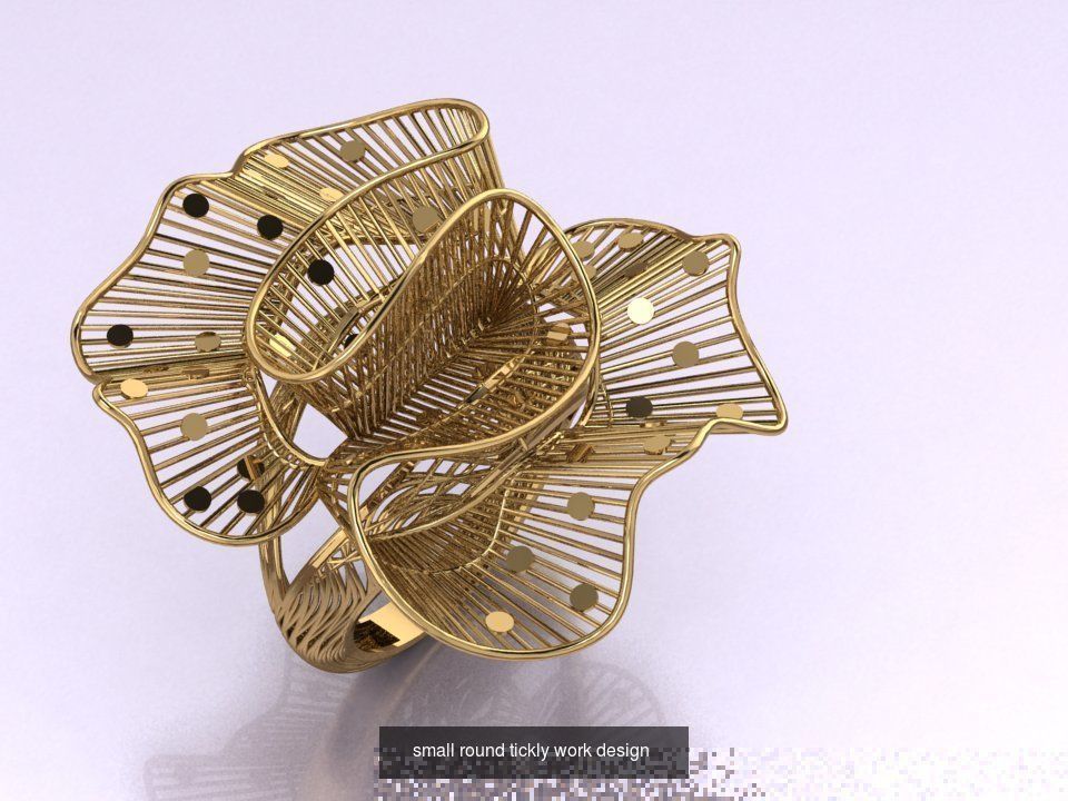 Mega filigree ring collection _63