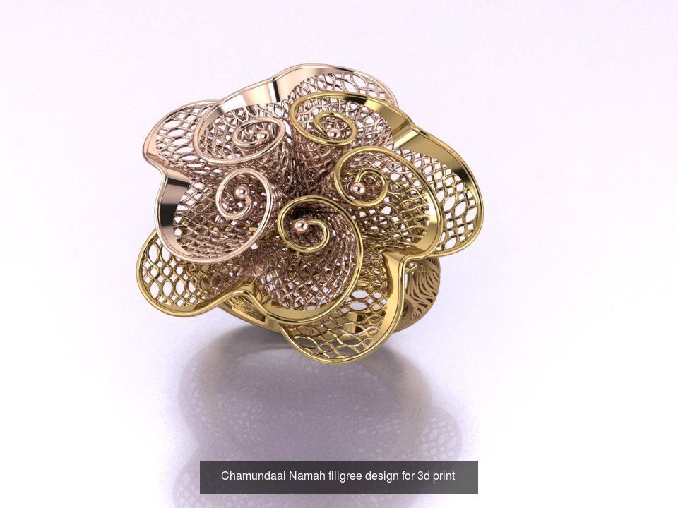 Mega filigree ring collection _76