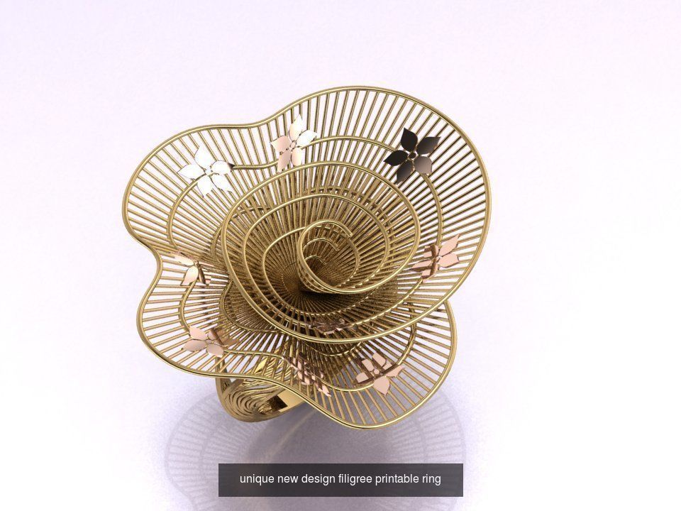 Mega filigree ring collection _20