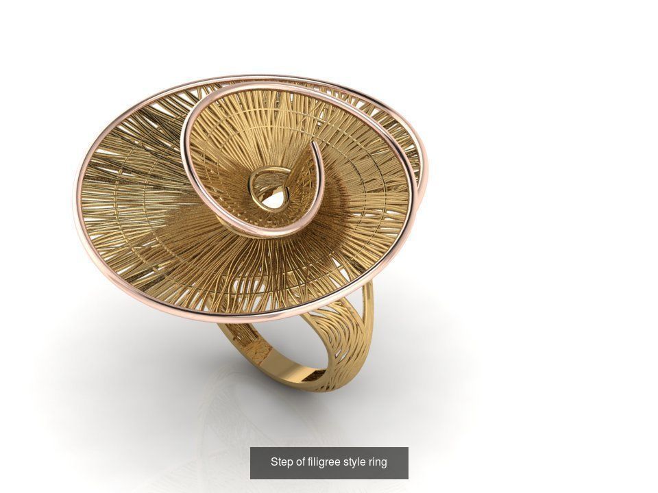 Mega filigree ring collection _47