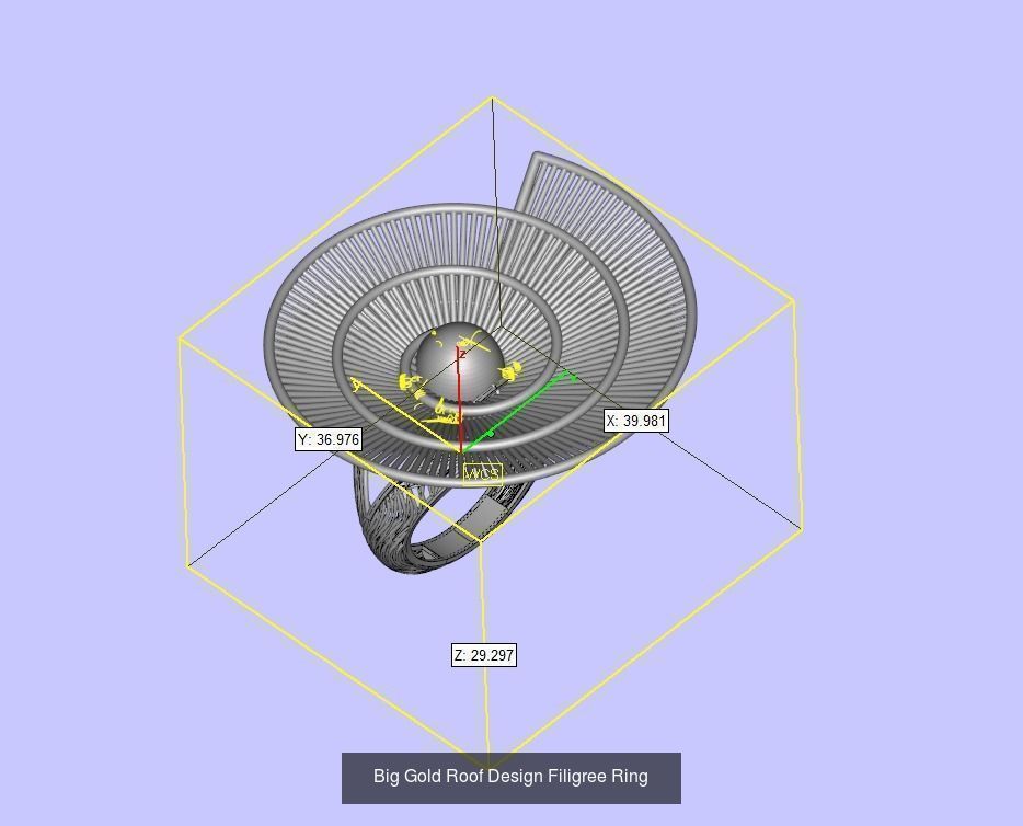 Mega filigree ring collection _45