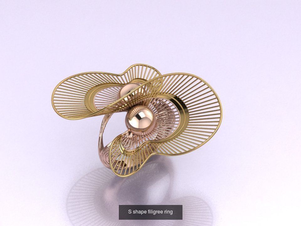 Mega filigree ring collection _66