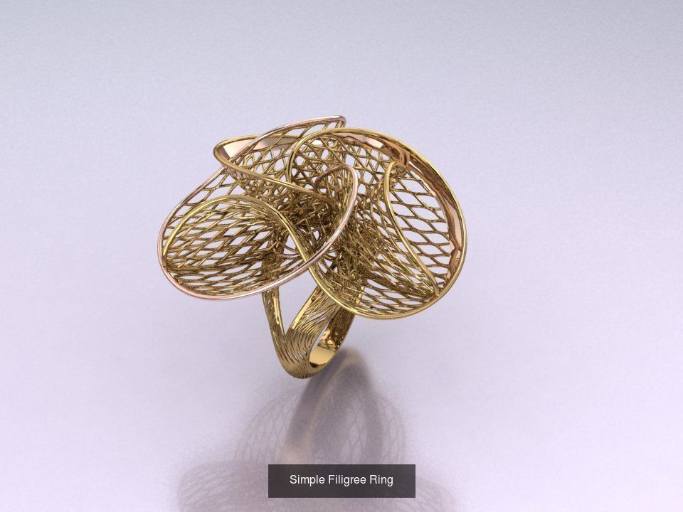 Mega filigree ring collection _13