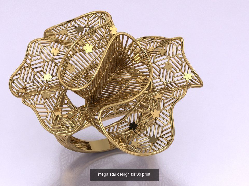 Mega filigree ring collection _64