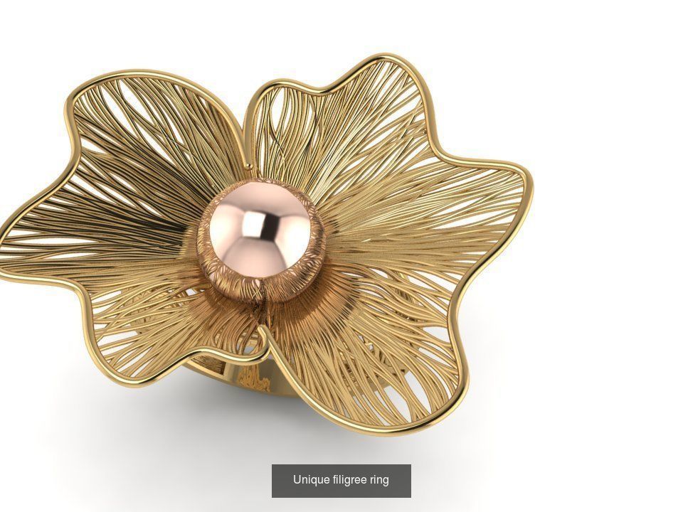 Mega filigree ring collection _53