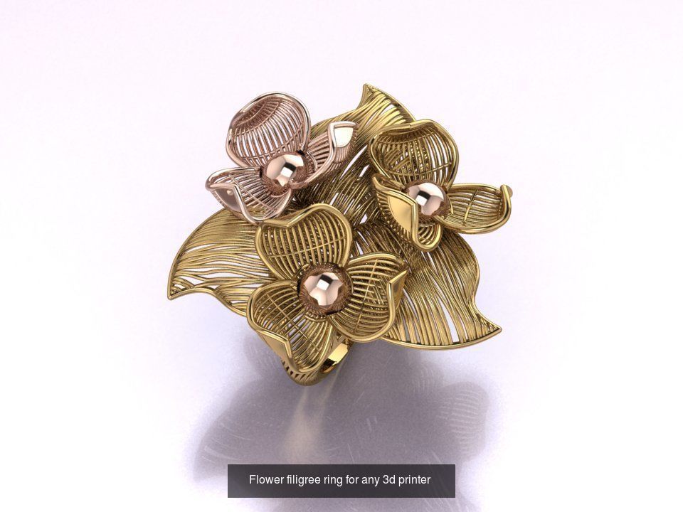 Mega filigree ring collection _32