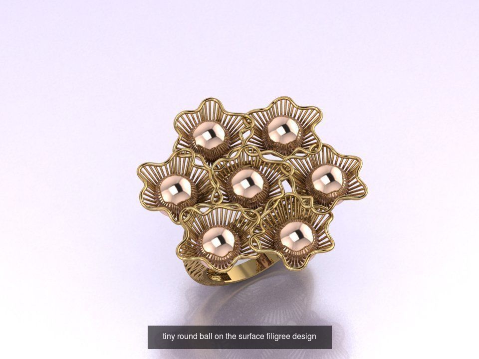 Mega filigree ring collection _25