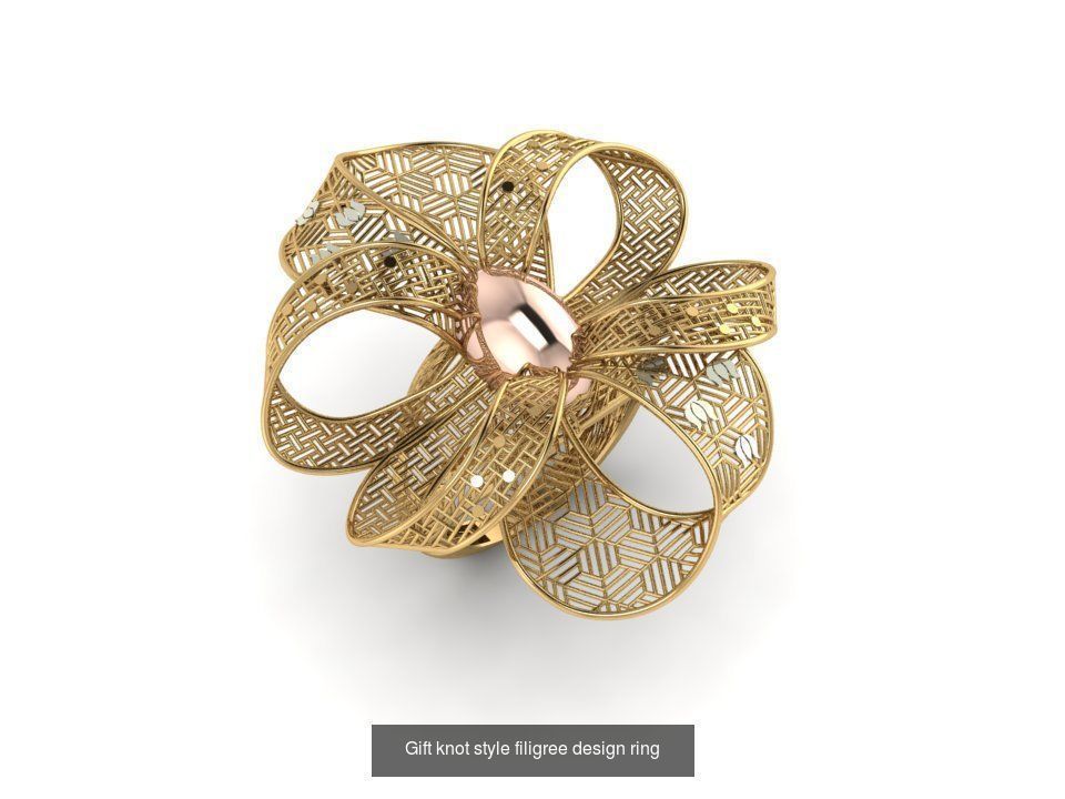 Mega filigree ring collection _58