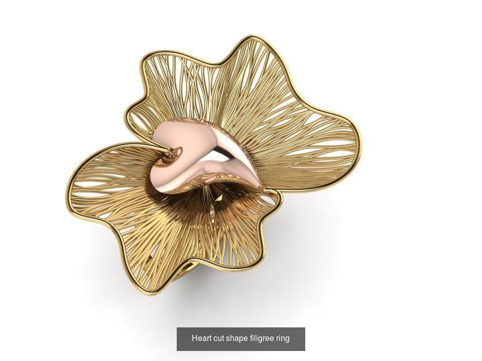 Mega filigree ring collection _54