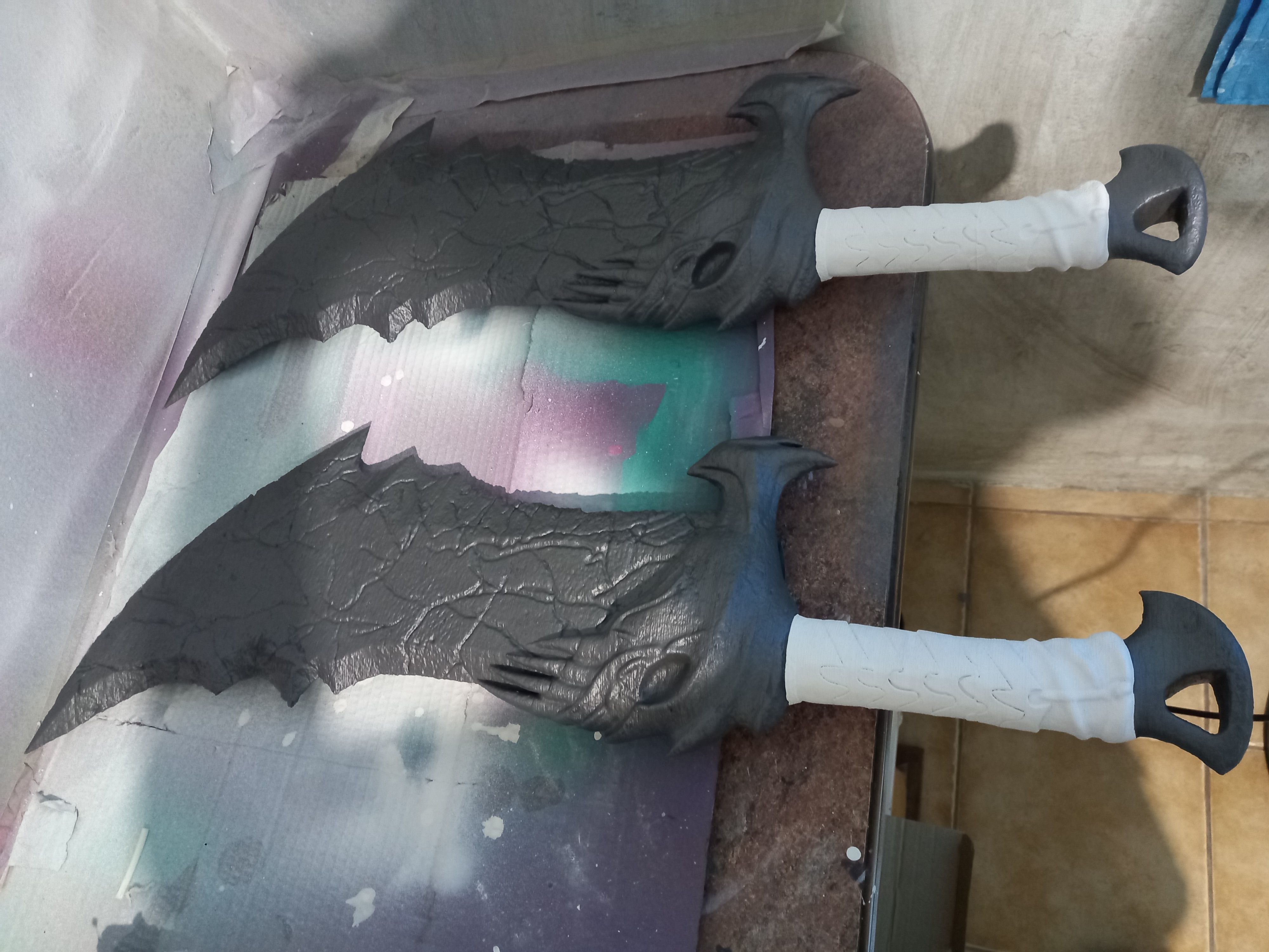 God of War 2018 sword of caos 3D print model_43