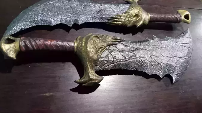 God of War 2018 sword of caos 3D print model
