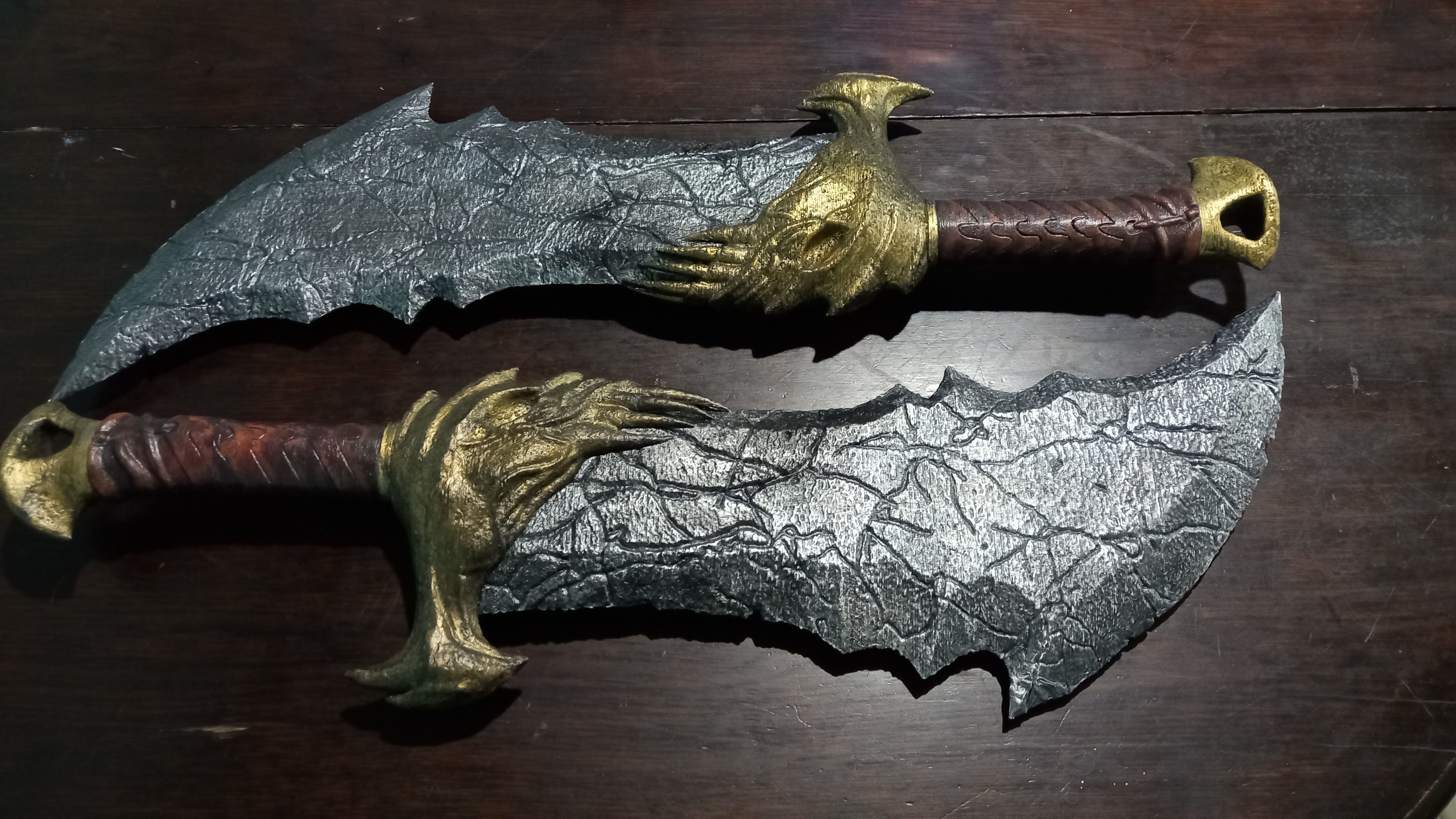 God of War 2018 sword of caos 3D print model_11