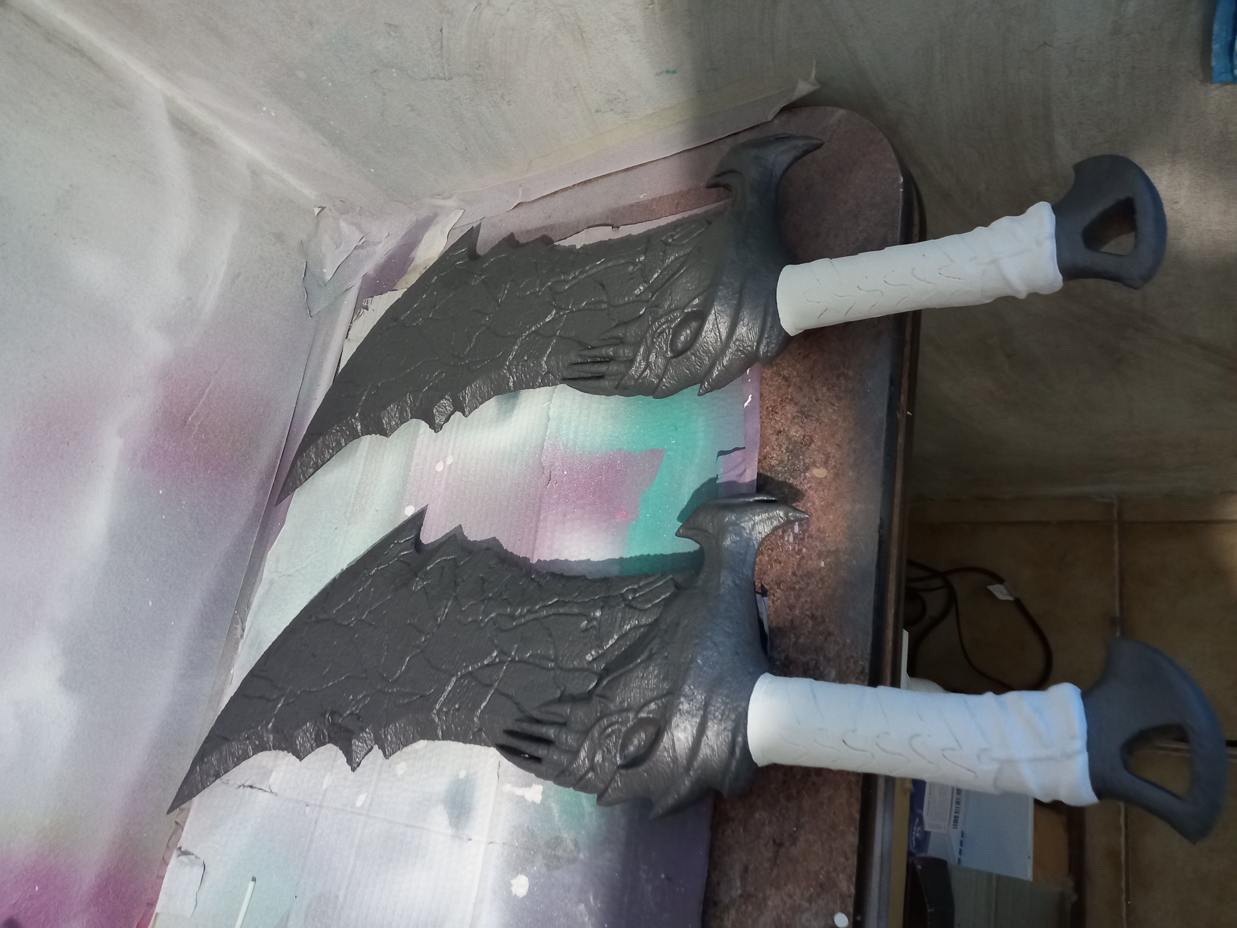 God of War 2018 sword of caos 3D print model_45