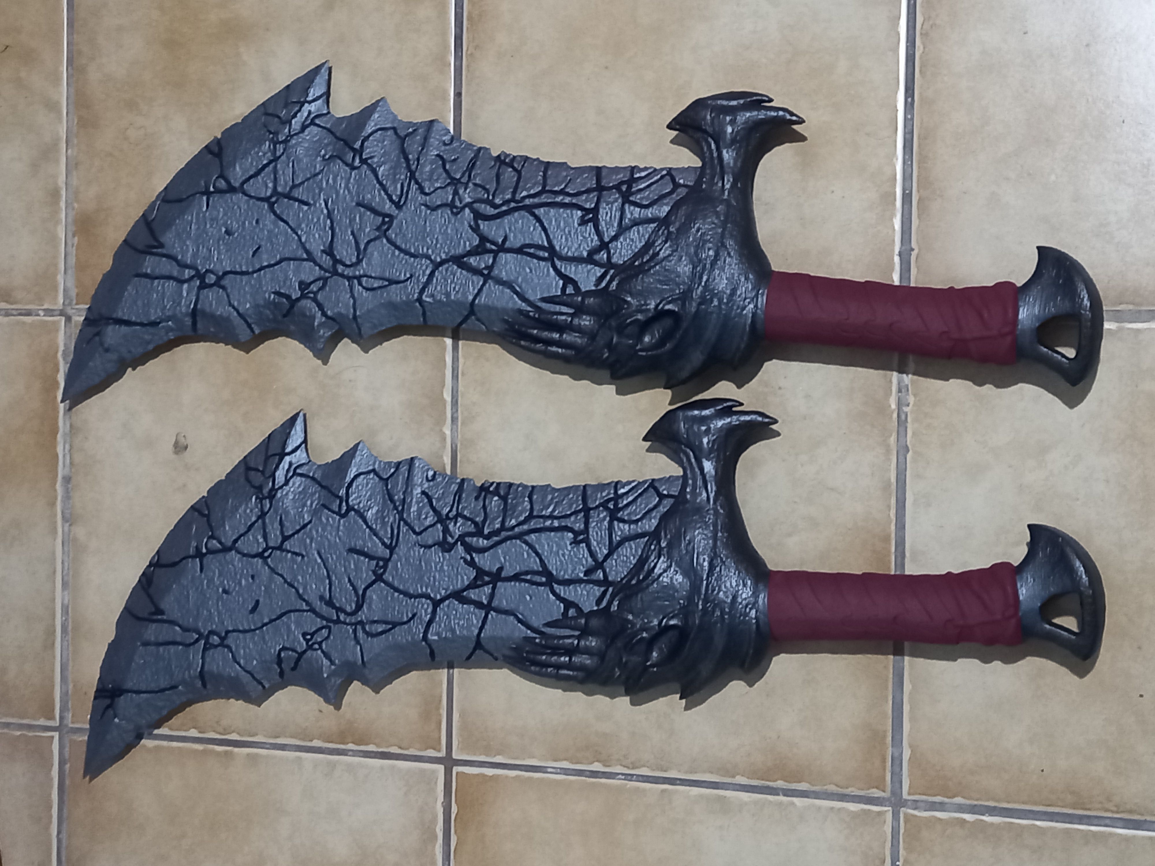 God of War 2018 sword of caos 3D print model_41