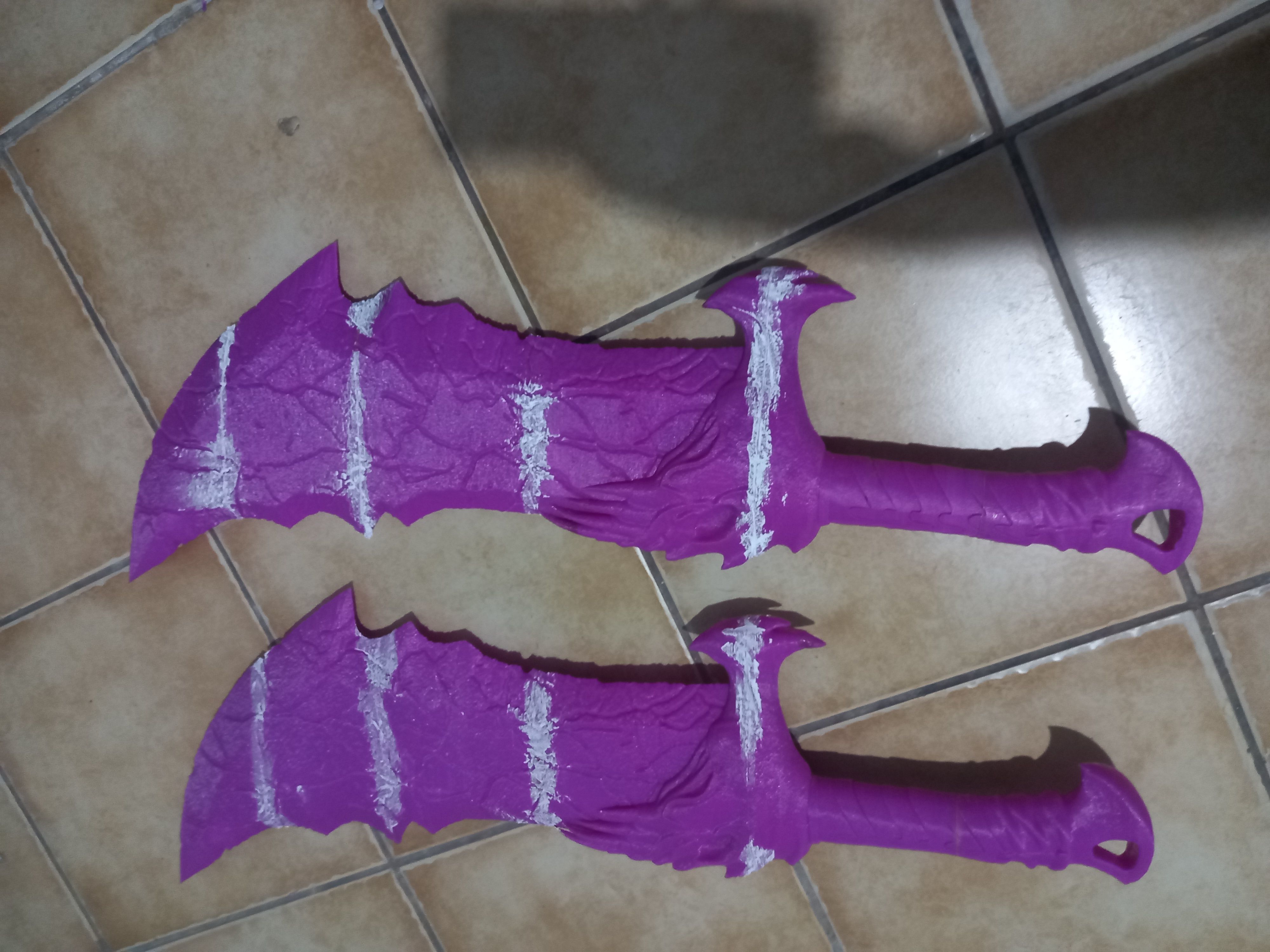 God of War 2018 sword of caos 3D print model_40